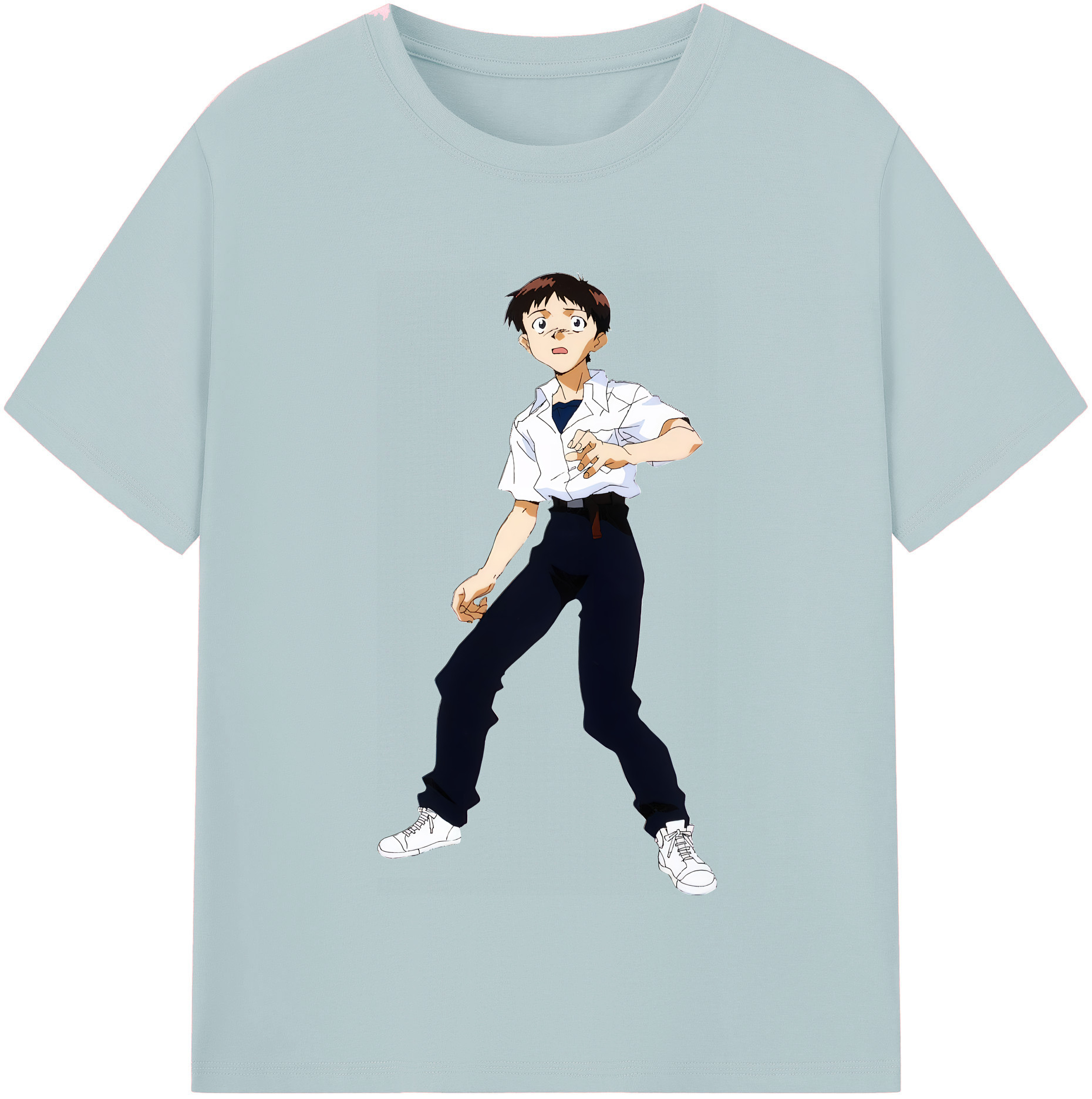 （画像用） EVA 新世紀エヴァンゲリオン 綿100％半袖Tシャツ（フロントプリント）